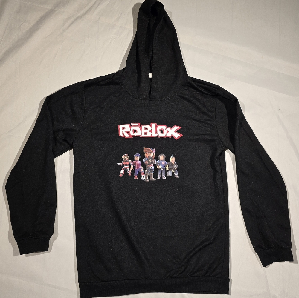 Roblox Black Hoodie with Characters